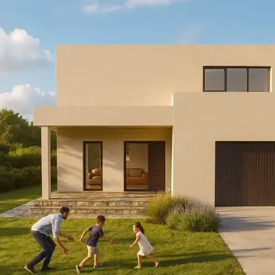 House B.